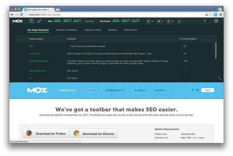 The Ultimate Guide to the MozBar .